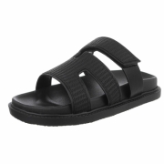 Sandale joase plat - negru dama