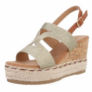 Sandale platforma - auriu dama