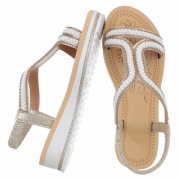 Sandale platforma - auriu dama