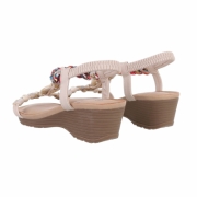 Sandale platforma - bej dama