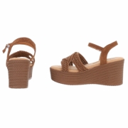 Sandale platforma - bej dama