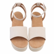 Sandale platforma - bej dama