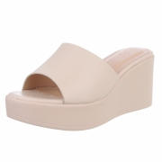 Sandale platforma - bej dama