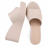 Sandale platforma - bej dama