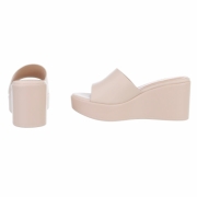 Sandale platforma - bej dama