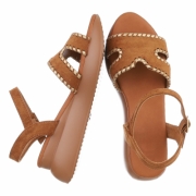 Sandale platforma - bej dama