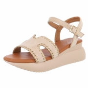 Sandale platforma - bej dama