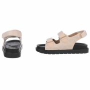Sandale platforma - bej dama