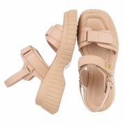 Sandale platforma - bej dama