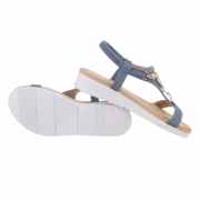 Sandale platforma - cowblue dama
