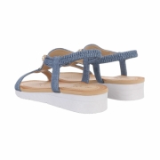 Sandale platforma - cowblue dama