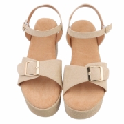 Sandale platforma - kaki dama