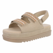 Sandale platforma - kaki dama