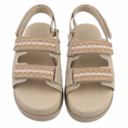 Sandale platforma - kaki dama