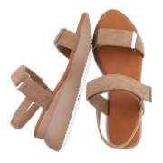 Sandale platforma - kaki dama