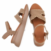 Sandale platforma - kaki dama