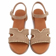 Sandale platforma - kaki dama