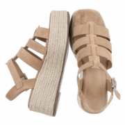 Sandale platforma - kaki dama