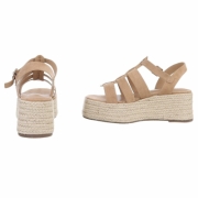 Sandale platforma - kaki dama