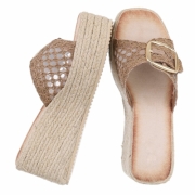 Sandale platforma - kaki dama