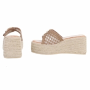 Sandale platforma - kaki dama