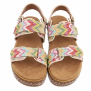 Sandale platforma - multicolor dama