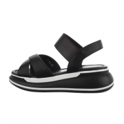Sandale platforma - negru dama
