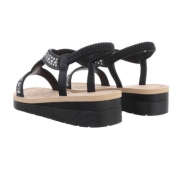 Sandale platforma - negru dama