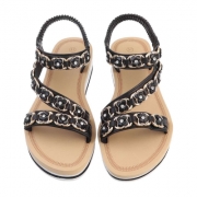 Sandale platforma - negru dama