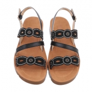 Sandale platforma - negru dama