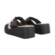 Sandale platforma - negru dama