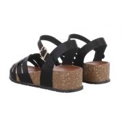 Sandale platforma - negru dama
