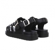 Sandale platforma - negru dama