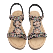 Sandale platforma - negru dama