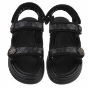 Sandale platforma - negru dama