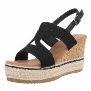 Sandale platforma - negru dama
