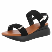 Sandale platforma - negru dama