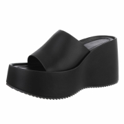 Sandale platforma - negru dama