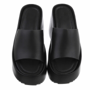 Sandale platforma - negru dama