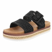 Sandale platforma - negru dama