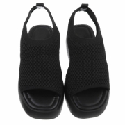 Sandale platforma - negru dama