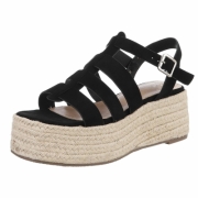 Sandale platforma - negru dama