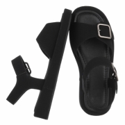 Sandale platforma - negru dama