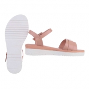 Sandale platforma - roz dama