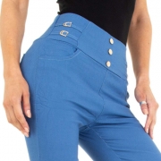 Pantaloni skinny - Holala albastru dama