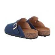 Papuci comozi - bleumarin dama