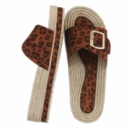 Slapi - imprimeu leopard dama