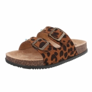 Slapi casual - imprimeu leopard dama