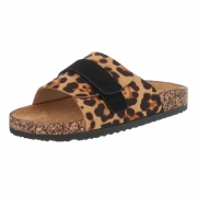 Slapi casual - imprimeu leopard dama