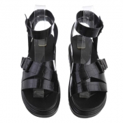 Sandale platforma - negru dama
